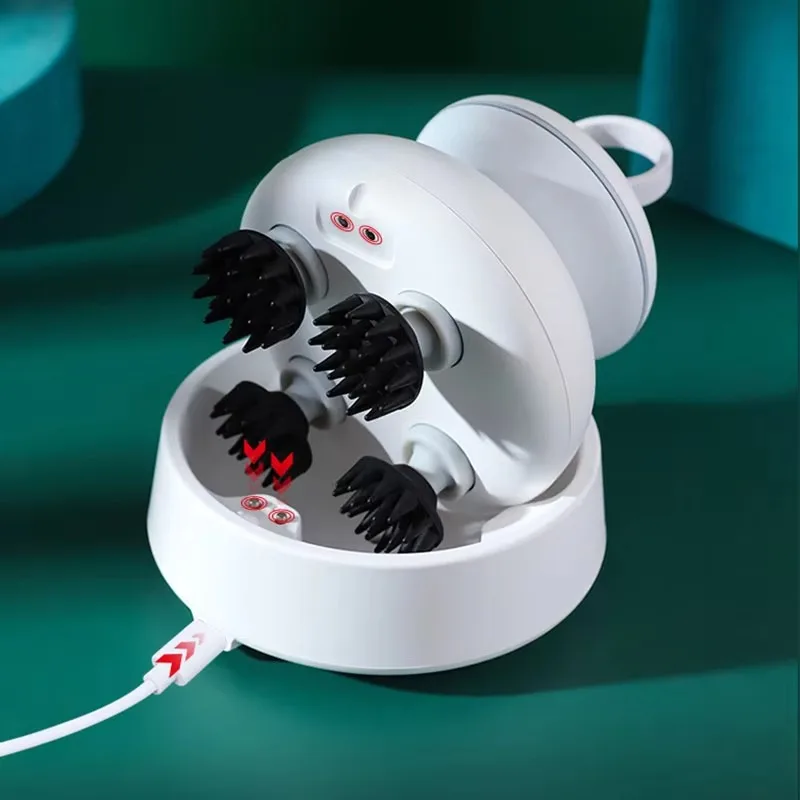 

2025 Comfortable Electric Scalp Massage Head Massager Wholesale New Design Electric Head Massager