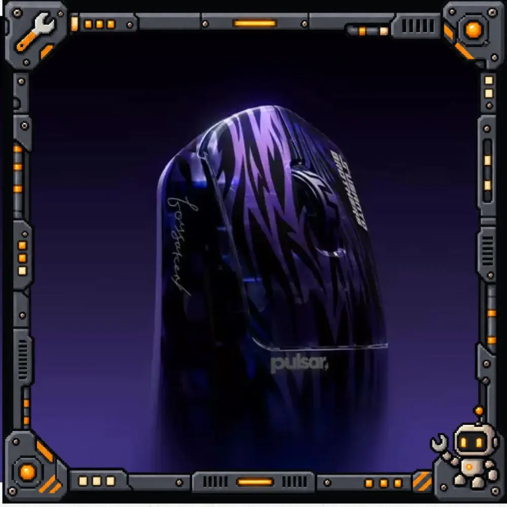Pulsar SUSANTO-X 2.0 Mouse Wireless Phantom Purple Large XS-2 Sensor 42K DPI 8000Hz Polling Susanto 53g Lightweight Gaming Mouse