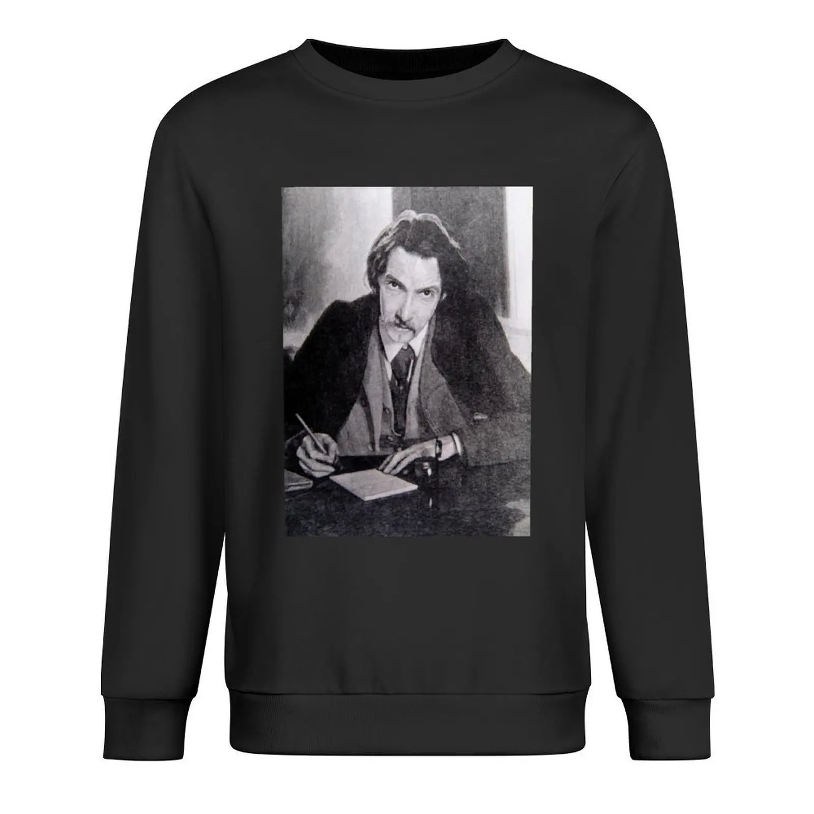 

Robert Louis Stevenson Pullover anime clothes aesthetic clothing fashion men autumn clothes new sweatshirts