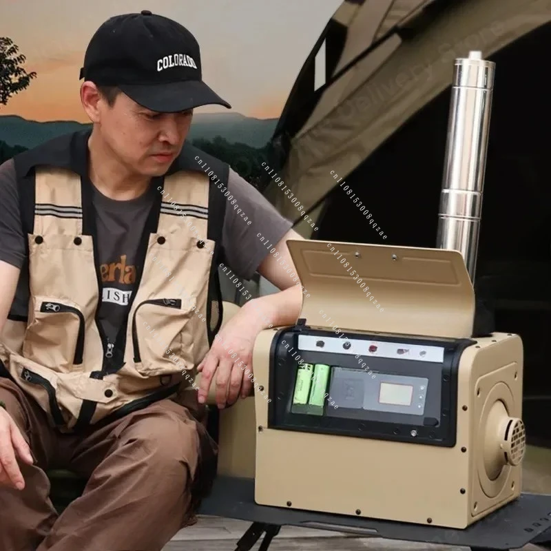 

Новый уличный дровяной обогреватель без подключения к сети, для кемпинга, с автономным питанием от дров