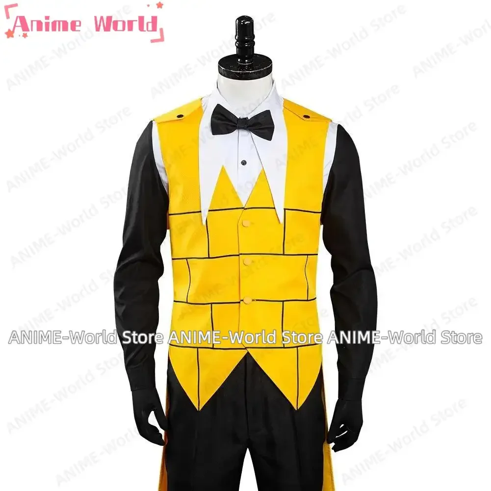 《Custom Size》Bill Cipher Uniform Outfits Halloween Carnival Costume Cosplay Halloween Costumes