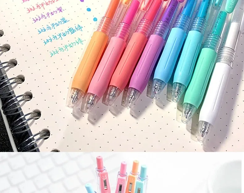 3/5/8 Farbe Zebra Gel Stift Set JJ15 Milch Farbe SARASA Student Writing Unterschrift 0,5mm Kawaii Japanisches Briefpapier zurück zur Schule – Detail 5