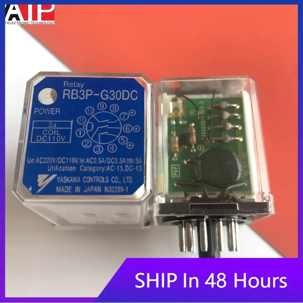 

1 шт. RB3P-G30DC-DC110V импортное реле RB3P-G30DC DC110V подлинный оригинальный точечный инвентарь