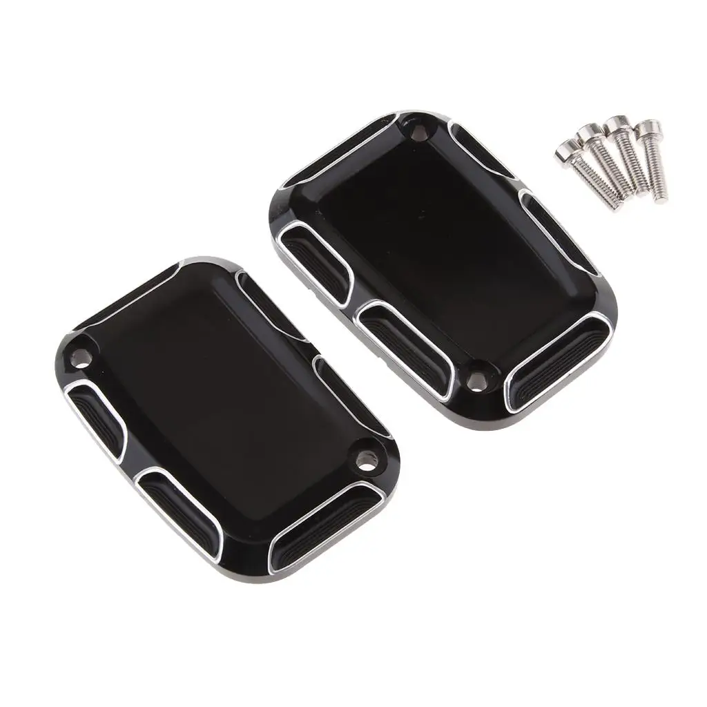 

2pcs Brake Master Cylinder Cover for Touring