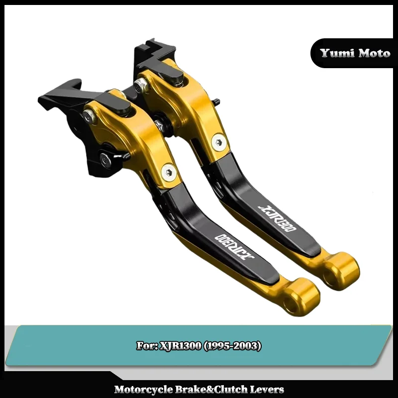 

Motorcycle CNC Adjustable Folding Extendable Brake Clutch Levers Handle For YAMAHA XJR1300 1995-2003