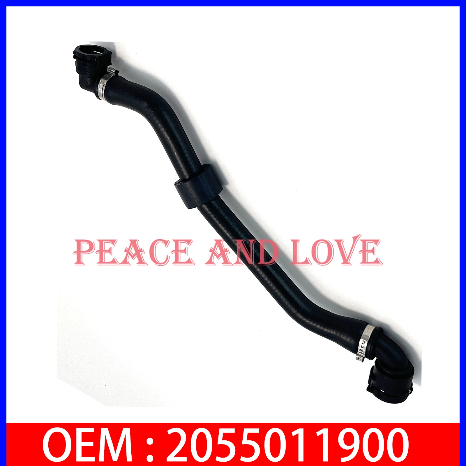 2055011900 Coolant Rubber Water Hose Pipe For Mercedes Benz C-class W205 C200 180