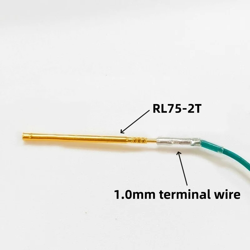 20 Or 100PCS RL75 Series PCB Test Probe Receptacle Pogo Pin Connection Socket RL75-2S 4S 2W 4W Spring Test Pin PL75-B PL75-B1