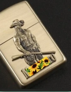 NTL 4 style sticker cowboy  kerosene lighter