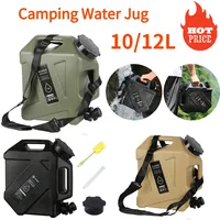 Water Bottle Camping Large Capacity Water Pouch With Detachable Faucet Food-Grade Car Water Tank Camping Bucket for Outdoor