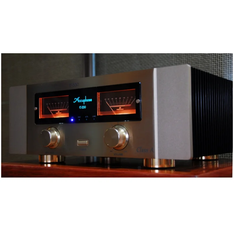 

Copy Accuphase E-550 Pure Class A Operation(30w-8Ω) Guaranteed Linear Power MOS-FET 3 Parallel Push-pull Configuration