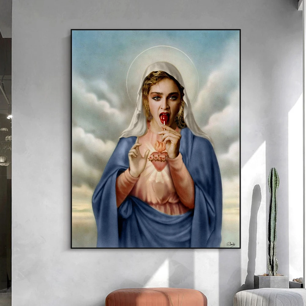 Classical Oil Painting Prints Funny Woman Portrait Poster Retro Famous Print Canvas Painting Vintage Home Living Room Decoration