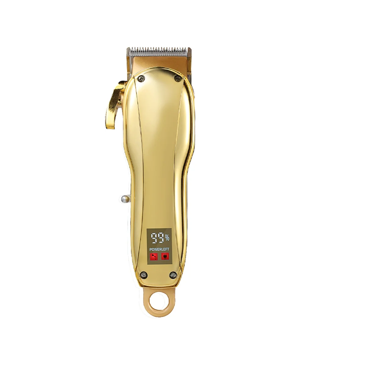 

Hair Clipper Professional Hair Cutting Machine Adjustable Hair Trimmer Barber Digital Display Clipper for Men,Gold