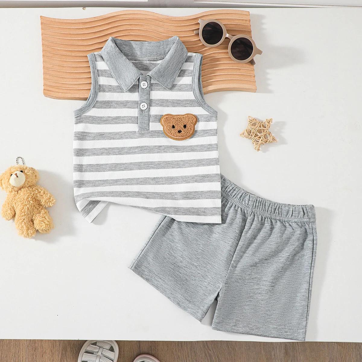 top-sem-mangas-listrado-para-meninos-shorts2-unidades-conjunto-adequado-para-meninos-de-0-a-3-anos-conjunto-esportivo-e-de-lazer-de-verao