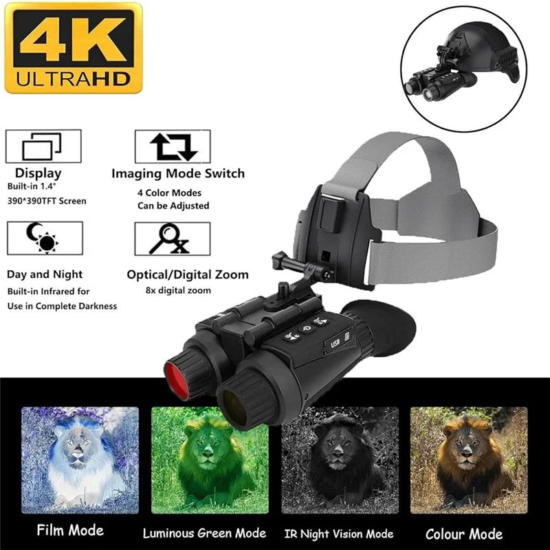 REPLA-NV8300 Night Vision Binocular Goggles Infrared Camera For Hunting And Range Explorations
