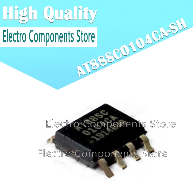 5PCS/Lot AT88SC0104CA-SH SOIC-8 4MHz EEPROM Secure Memory Encryption Chip IC