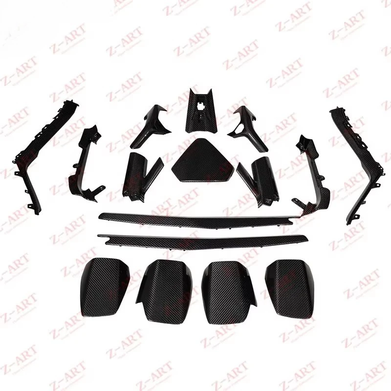 Dry Carbon Fiber Interior Kit for Huracan EVO Prepreg Carbon Fiber Dashboard Panel for Huracan EVO Coupe