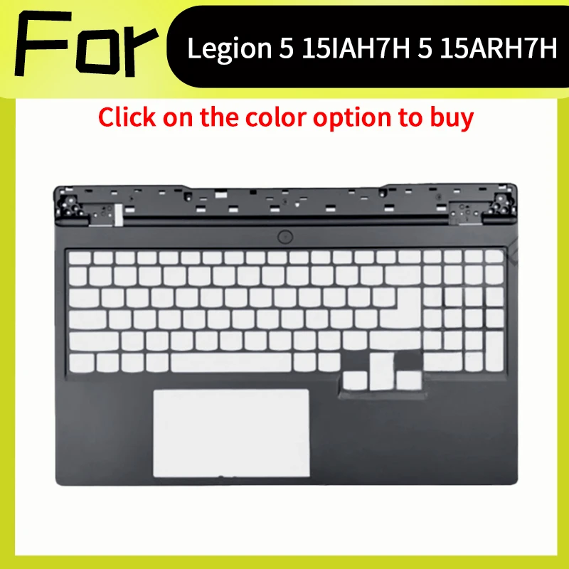 

Gray New 5CB1F39096 For Legion 5 15IAH7H Legion 5-15ARH7H 82RB Upper Case Keyboard Bezel Palmrest C Cover