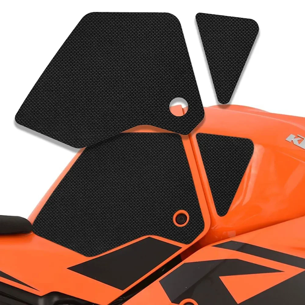 For KTM RC125/RC200/RC390 2022-2023 Tank pad motorcycle Slip Side Fuel tank pad Protector Stickers Gas Knee Grip Traction Pad