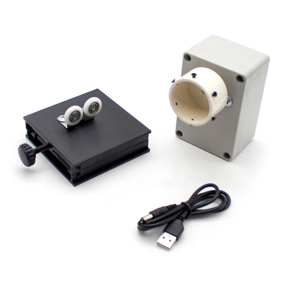 Caña de pescar profesional portátil, máquina de bobinado de construcción, herramienta de caña de pescar DIY, interfaz USB ajustable de 0-50RPM