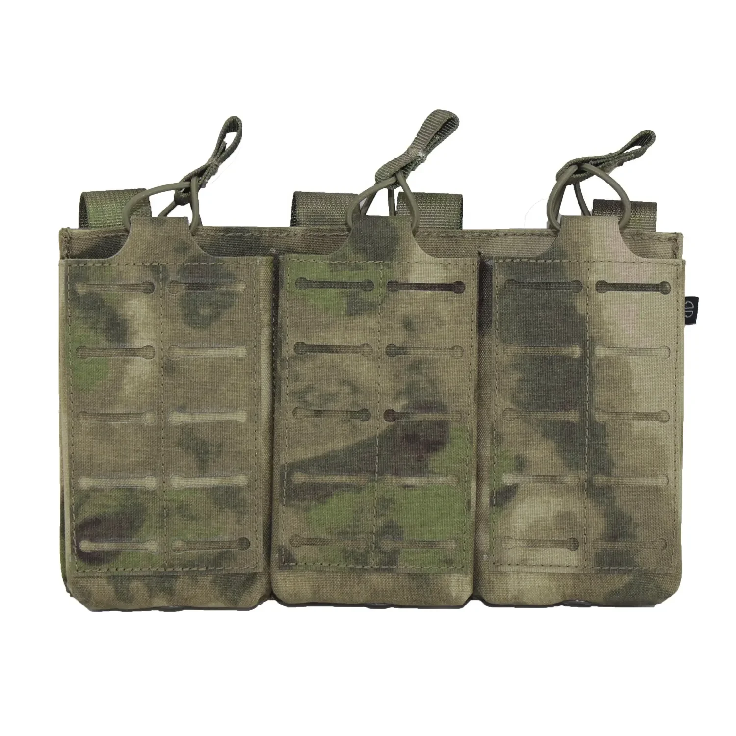 Multi Camo LSR 556 Mag Pouch Triple Mag Carrier MOLLE Pouch Laser Cut hunting