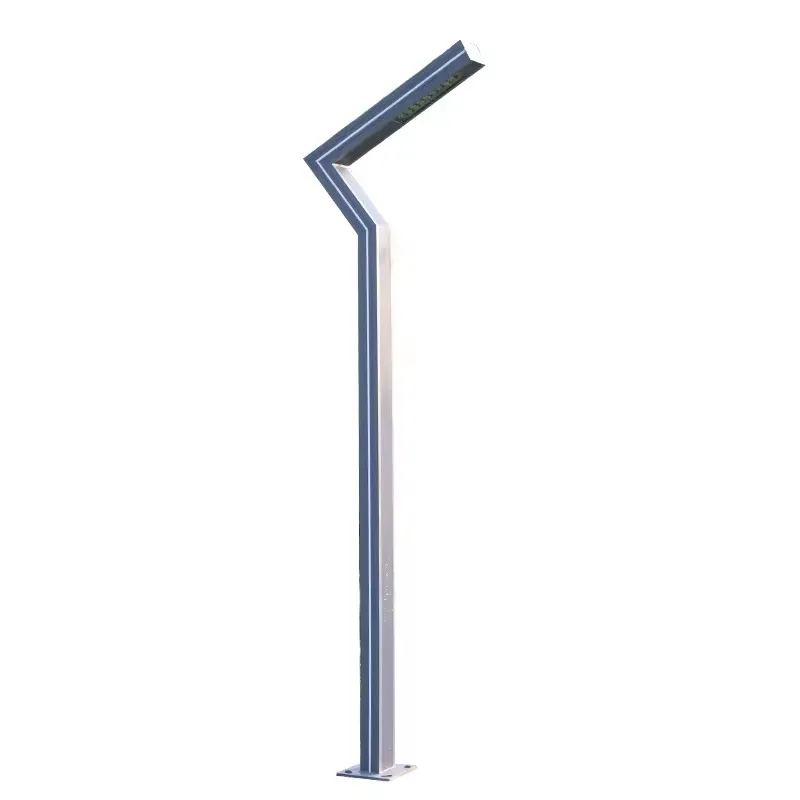 IP65 Waterproof Aluminum Garden Light Pole LED Post Top Lamp 3M 3.5M Height For Outdoor Landscape Pathway Lighting