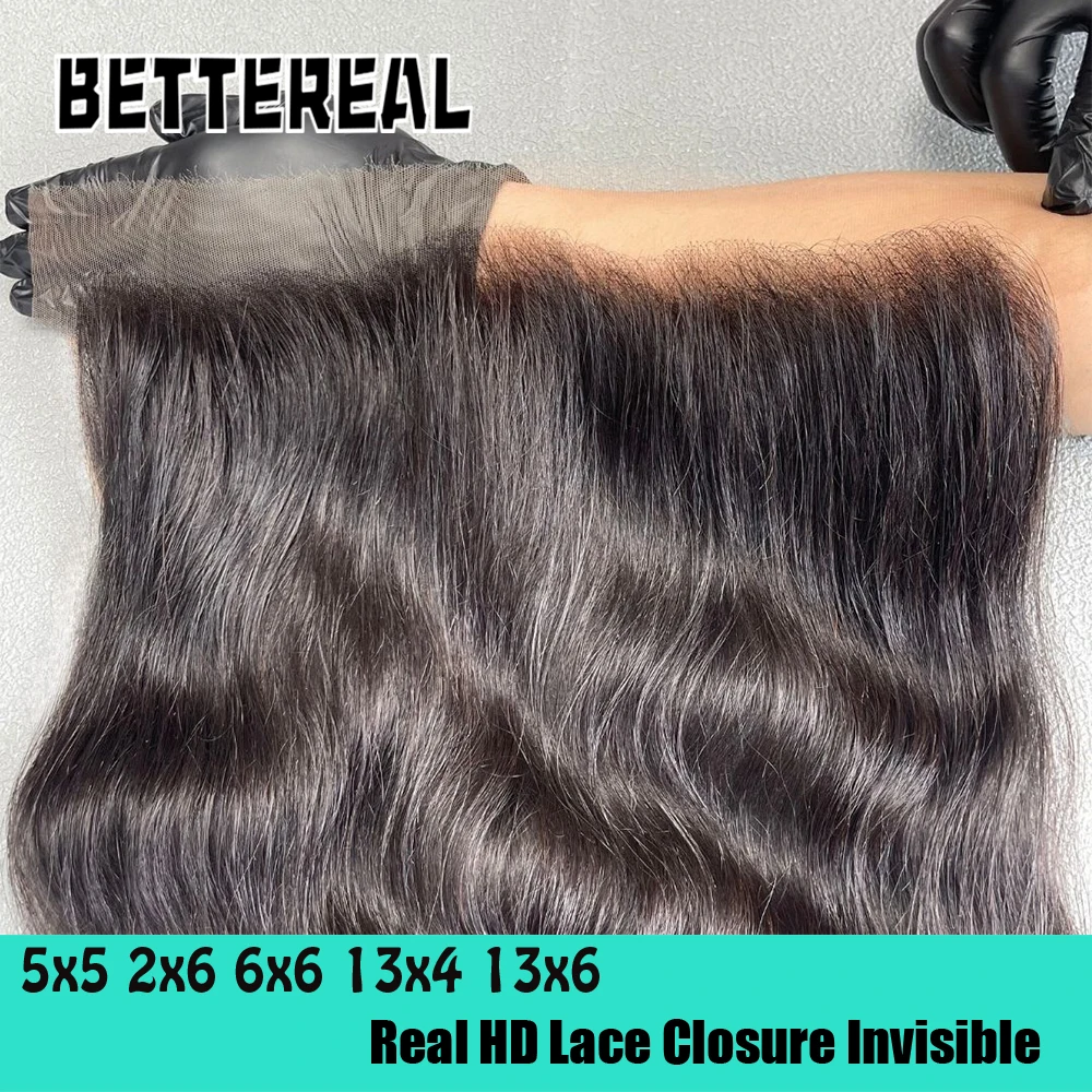 SKINMELT HD الدانتيل أمامي 13x6 الجسم موجة ومستقيم شعر بشري غير مرئي قبل قطعها 13x4 2x6 5x5 6x6 الدانتيل إغلاق لصنع شعر مستعار #1