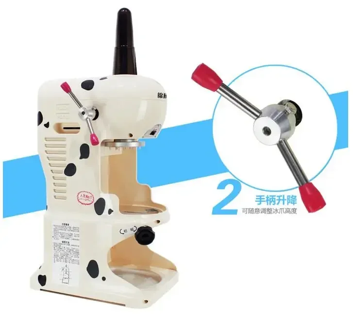 Commercial Snow Ice Crusher 220V เครื่องโกนหนวดน้ําแข็ง 220V/เครื่องบดทรายน้ําแข็งเครื่อง