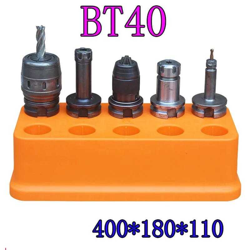 Imagem -02 - Chuck Caixa de Coleta Bt40 Suportes de Ferramentas Plásticos Caixa de Armazenamento Cnc Mahcine Peças Suportes Case Bt30