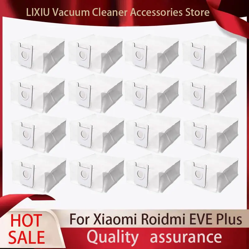 

For Dust Bag Xiaomi Roidmi EVE Plus Accessories Robot Vacuum Cleaner Main Brush Mop cloth Bag vacuum cleaner Replacement parts