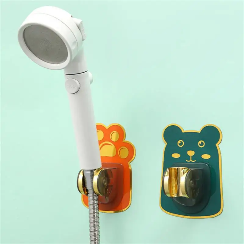 Uniwersalny uchwyt na głowicę prysznicową Regulowany uchwyt prysznicowy Stały uchwyt prysznicowy Łazienka Łatwy w montażu artefakt mocowania prysznica