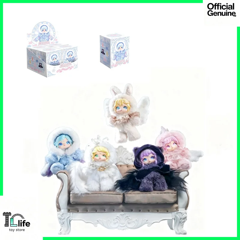 

Подлинная серия Dumia Snow Trace Secret Language, виниловая слепая коробка для лица, милая кукла, аниме, загадочная коробка, кавайная игрушка на день рождения, подарки для девочек