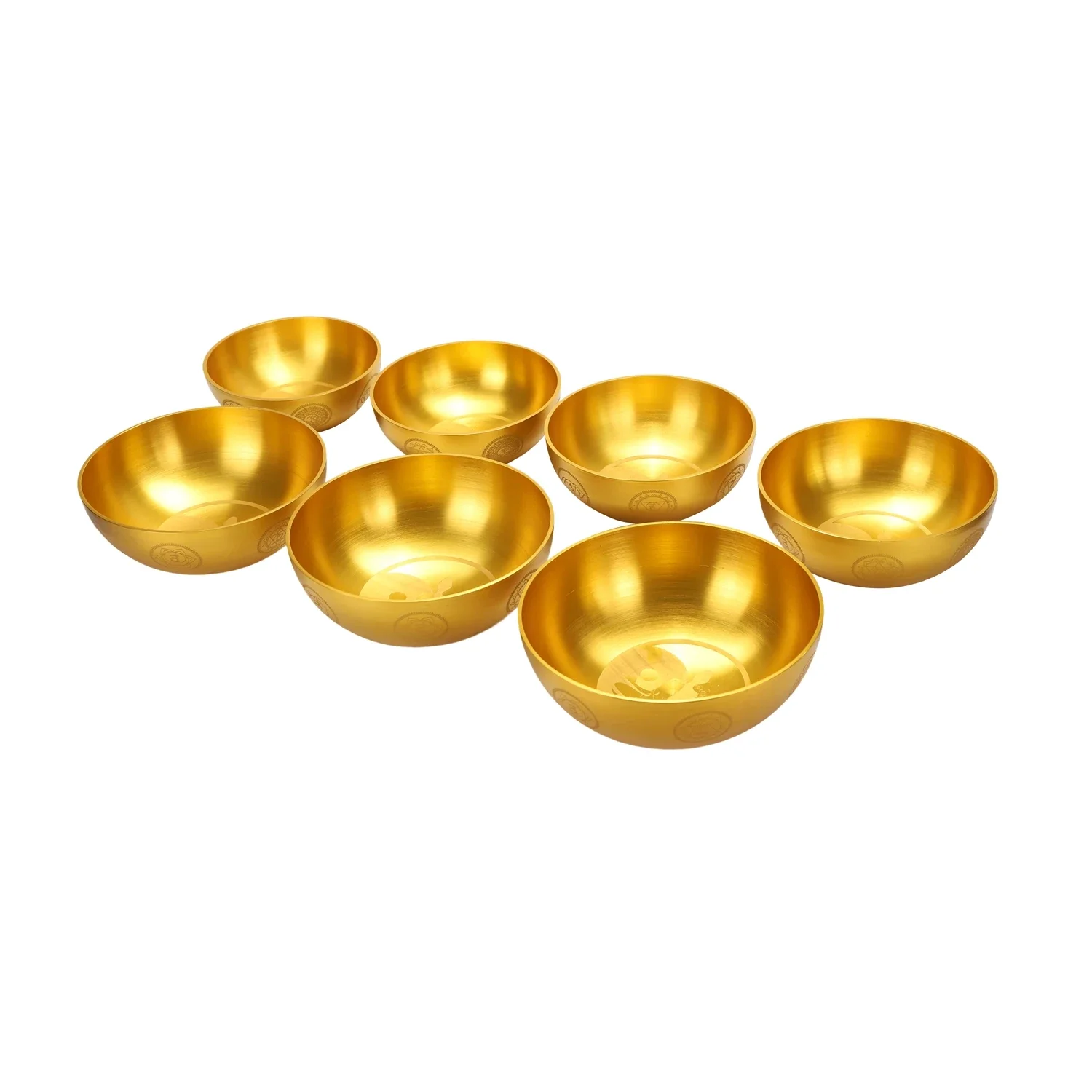 Music Bowls 7 Chakra Healing Set at Octave 4 of Schumann Frequency Therapy for Sound Healing Bath Ideal for Meditation Yoga
