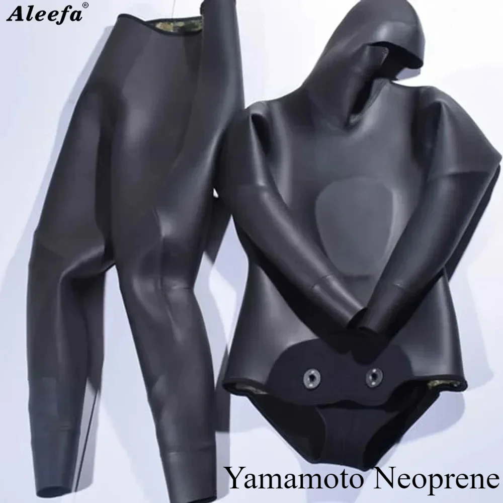 Wetsuits Men Spearfishing Suit Diving  3mm Open Cell Wetsuit Yamamoto  Wet  Neoprene Camouflage