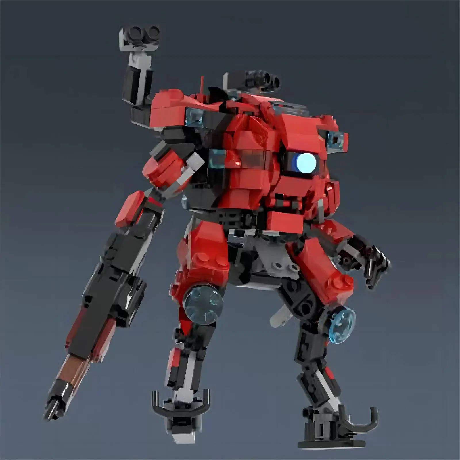 タイタンフォール2-キング-スモールパーティクル-教育用組み立てブロック-おもちゃ-男の子向け-moc66487-中級難易度-プラスチックブロック