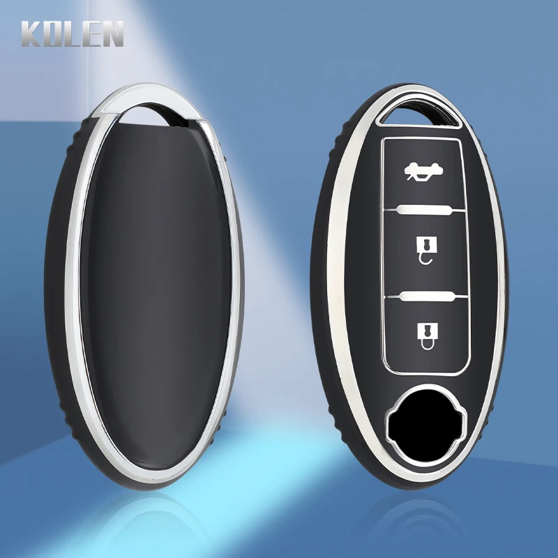 

TPU Car Remote Key Case Cover Shell Fob For Nissan Qashqai Juck J10 J11 X-Trail T31 T32 Kicks Tiida Pathfinder Note For Infiniti