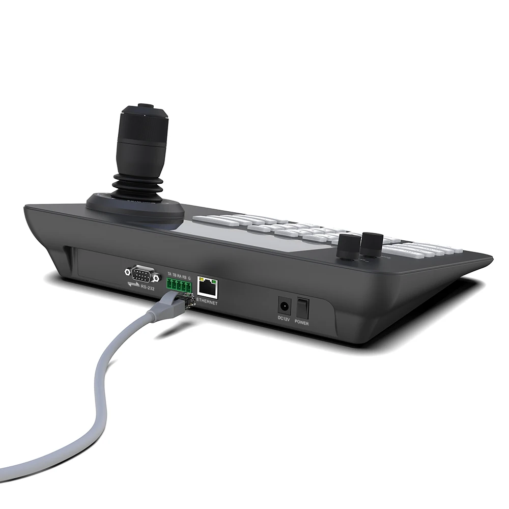 5インチLCDスクリーンRS422 RS232 RJ45 4D PTZコントローラー デコーディングシリーズ キーボード POE対応 PTZカメラハウジング用