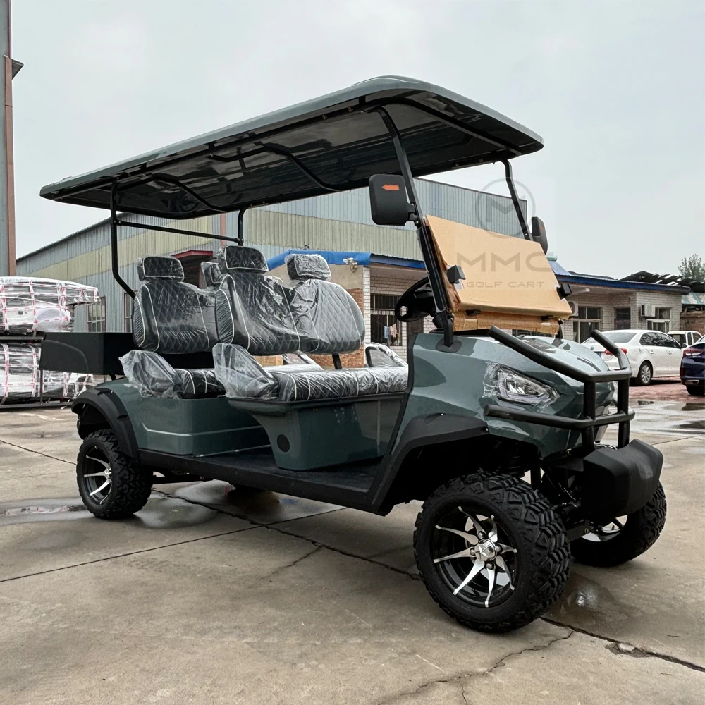 Golf Trolleys Electric Lithium Battery Customization 7000W High Power Off-Road Golf Cart Club Car Manufacturer Affordable Safety