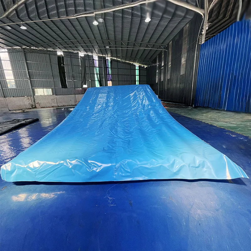 Commerciële grote opblaasbare FMX BMX MTB-airbag, motorfiets-airbag, landingshelling springen opblazen airbags voor fiets extreme sport