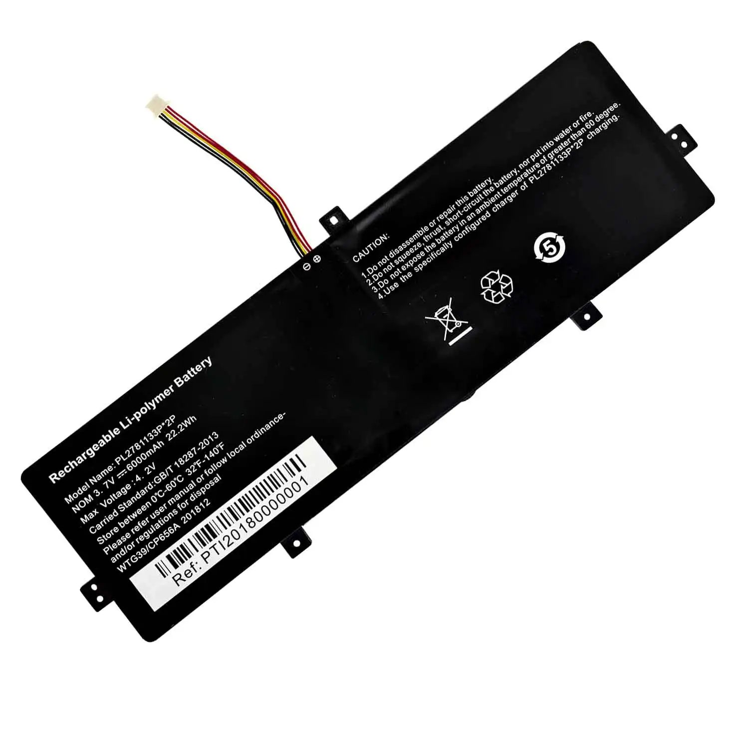 Compatible Battery Pc121 Pl2781133p * 2p Multilaser Notebook