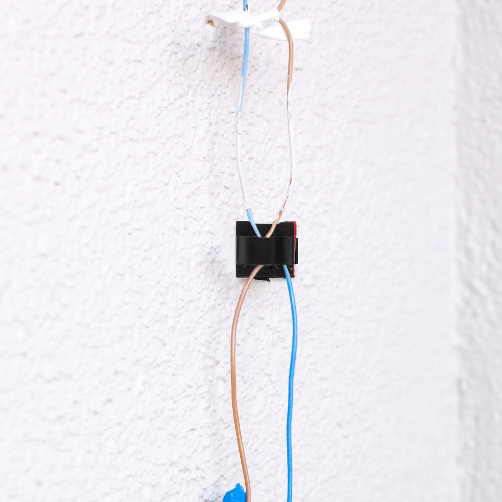 Clamp-On Under-Desk Headphone Hook with Cable Clip