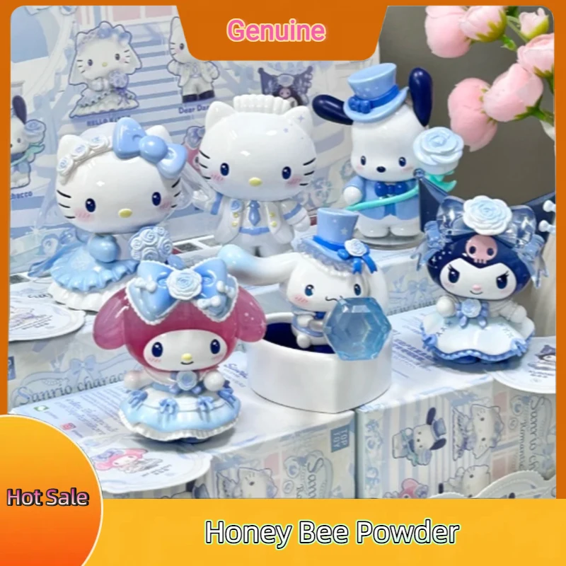 

Подлинная Sanrio романтическая свадебная серия слепая коробка милая игра в прилив мультфильм аниме фигурка Декор День святого Валентина индивидуальная игрушка в подарок