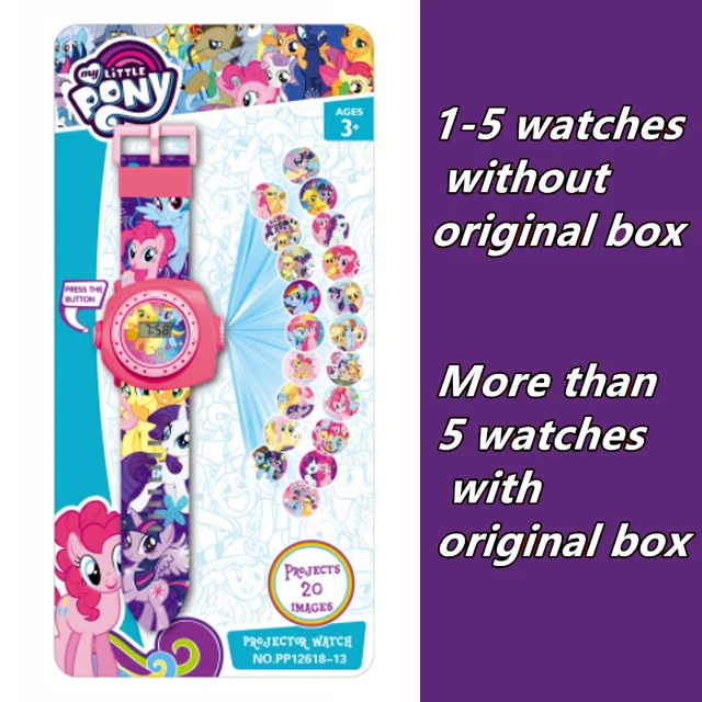 Cartoon Children Projection Watch 20 Pictures Dinosaur Toy Boys Girls Kindergarten Gifts Kids Watches Clock Student Prizes