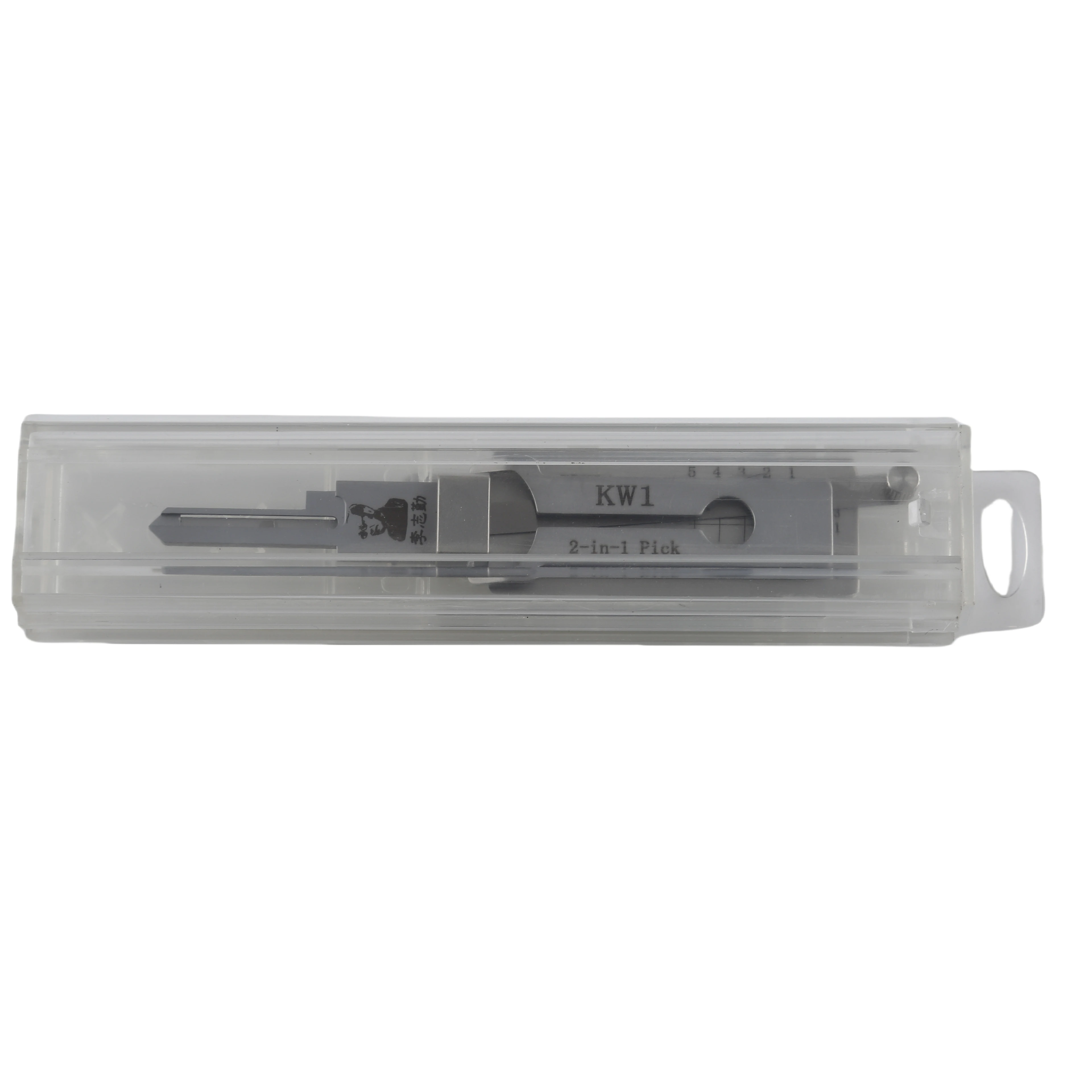 Lishi 2-in-1 Stainless Steel Master Key Decoder Master Key Decoder KW1 for Access Doors and Various Shapes Lock Picks Kits