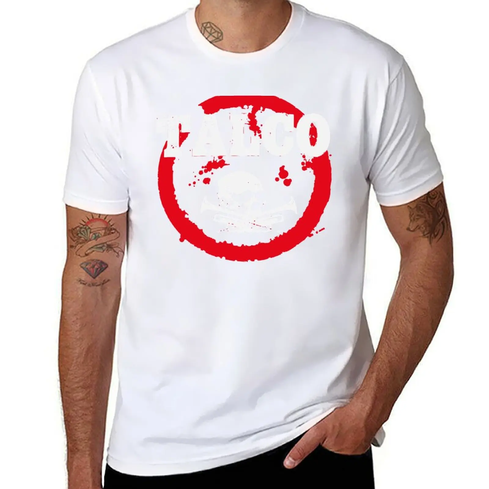 Ska Punk Talco camiseta hombre camiseta diseñador camisetas para hombre paquete camiseta blanca
