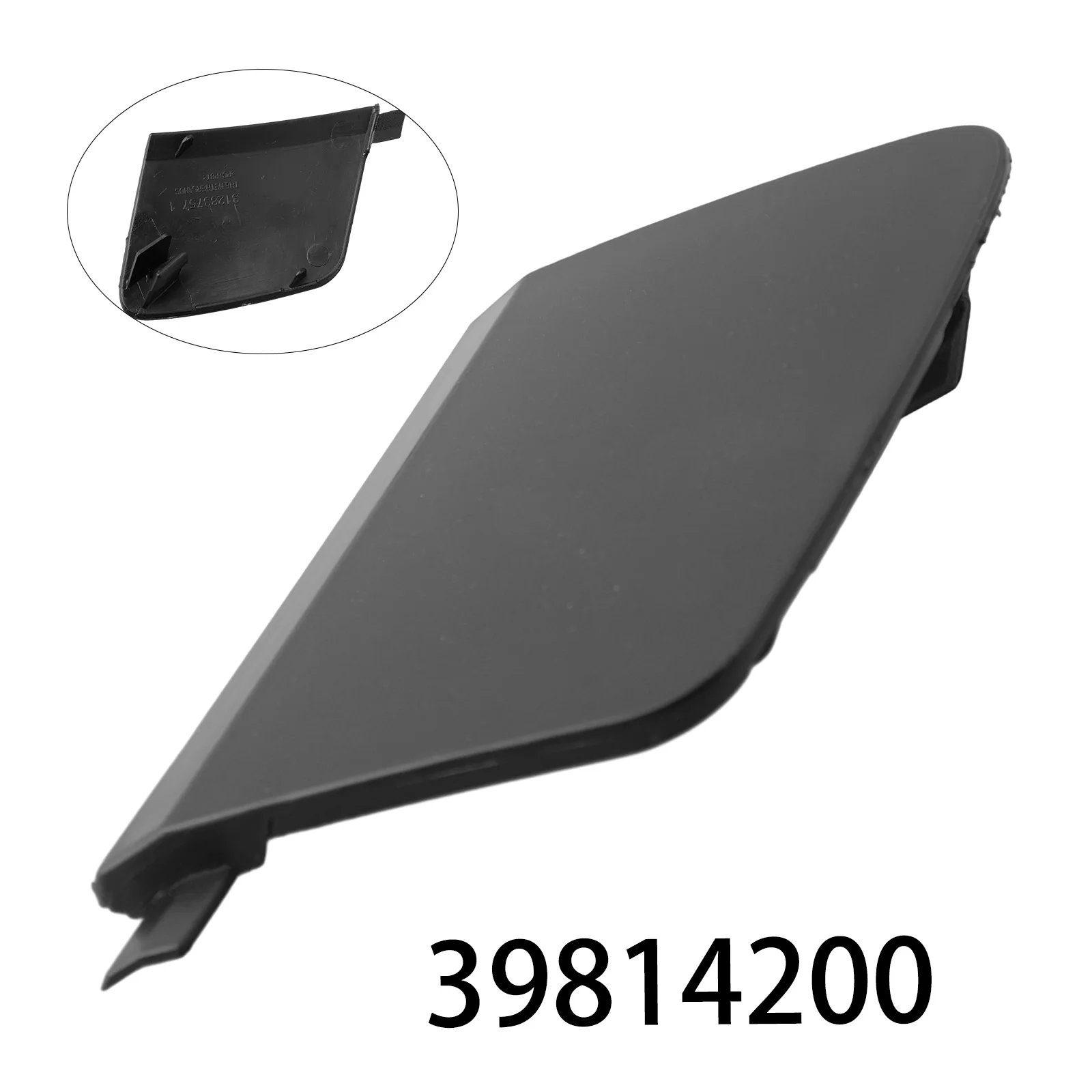 Rear Bumper Tow Hook Cover Cap for Volvo V40 2013 2014 2015 2016 OEM Number 39814200 Factory Specification Fit