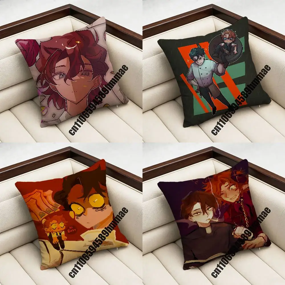 

Game D-Dead Plate Vince Rody Vincent Throw Pillow Case Sham For 45x45cm 35x35cm Square Bedroom Pillowcase Cushion Cover