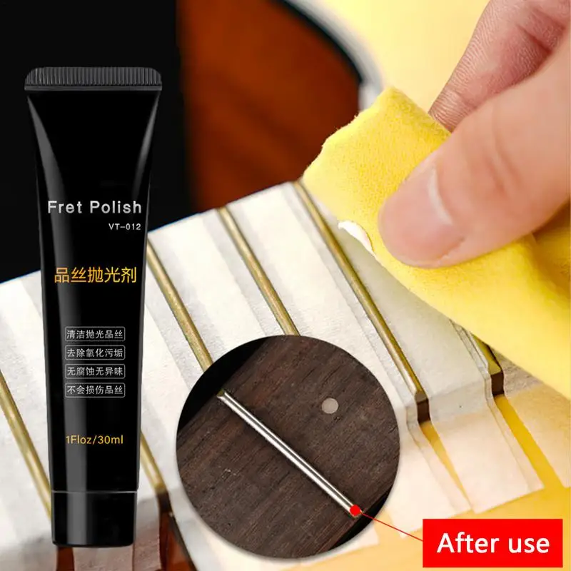 Guitar Rust Remover Polishing Guitar Remover Tools Musical Instrument Rust Remover For Guitar Maintenance Fret Derusting