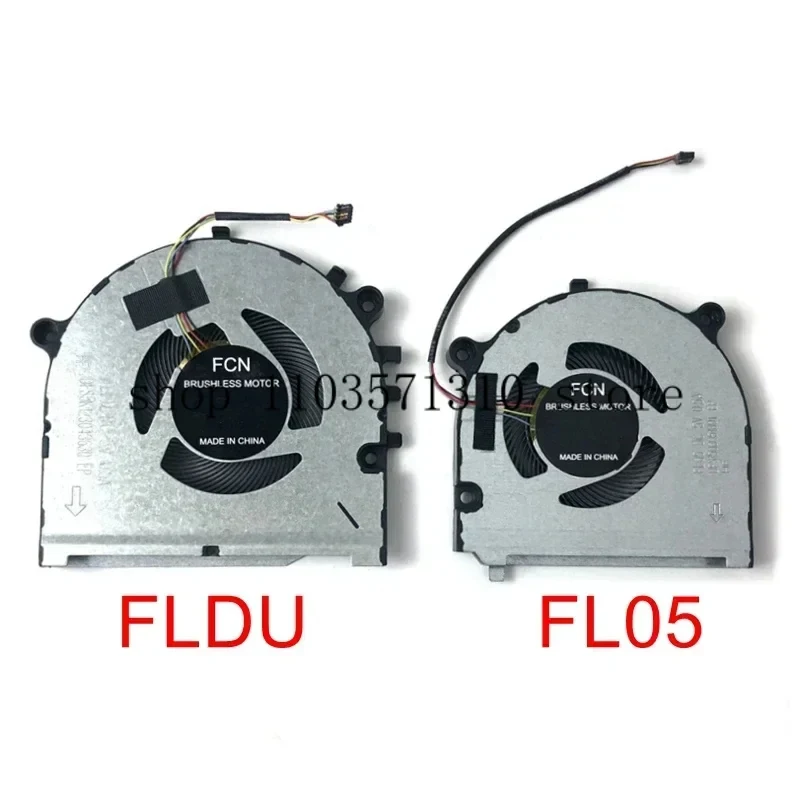 Nuevo ventilador de refrigeración Original para ordenador portátil CPU GPU para Lenovo ThinkBook 14S 14s-IML 14S-IWL Wei 6Pro-14IWL K4-IWL S540-14 Cooler FL05 FLDU