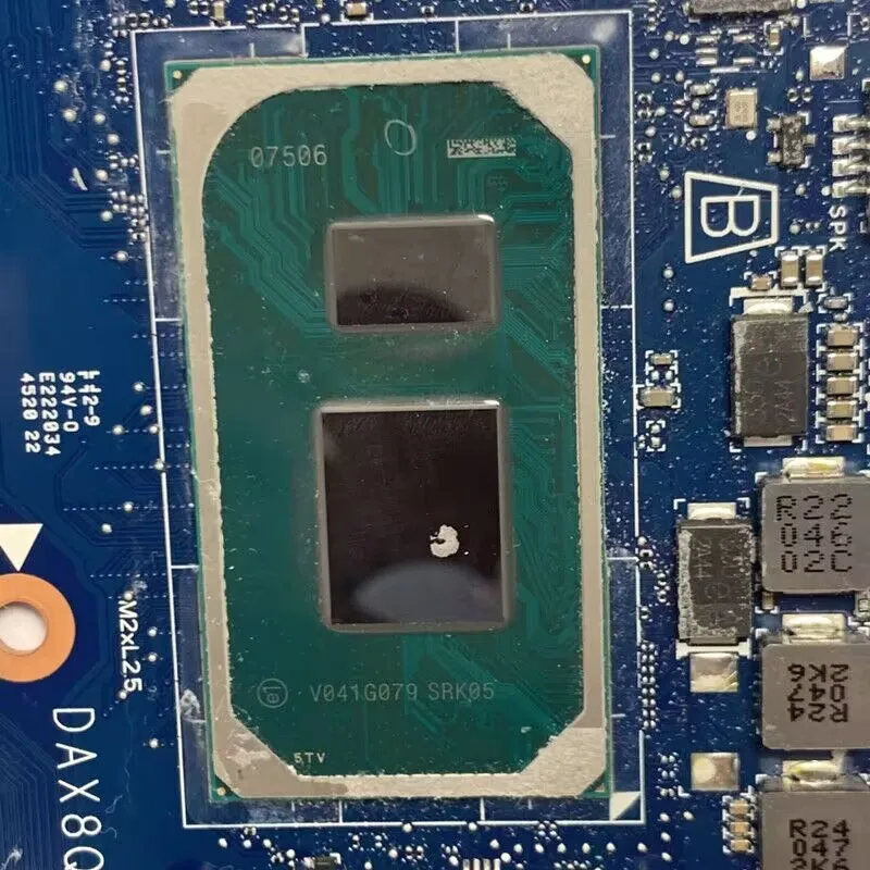 

Материнская плата для ноутбука HP Probook 440 G8 450 G8 DAX8QAMB8D0 с процессором SRK05 I5-1135G7, 100% полностью протестирована, работает хорошо