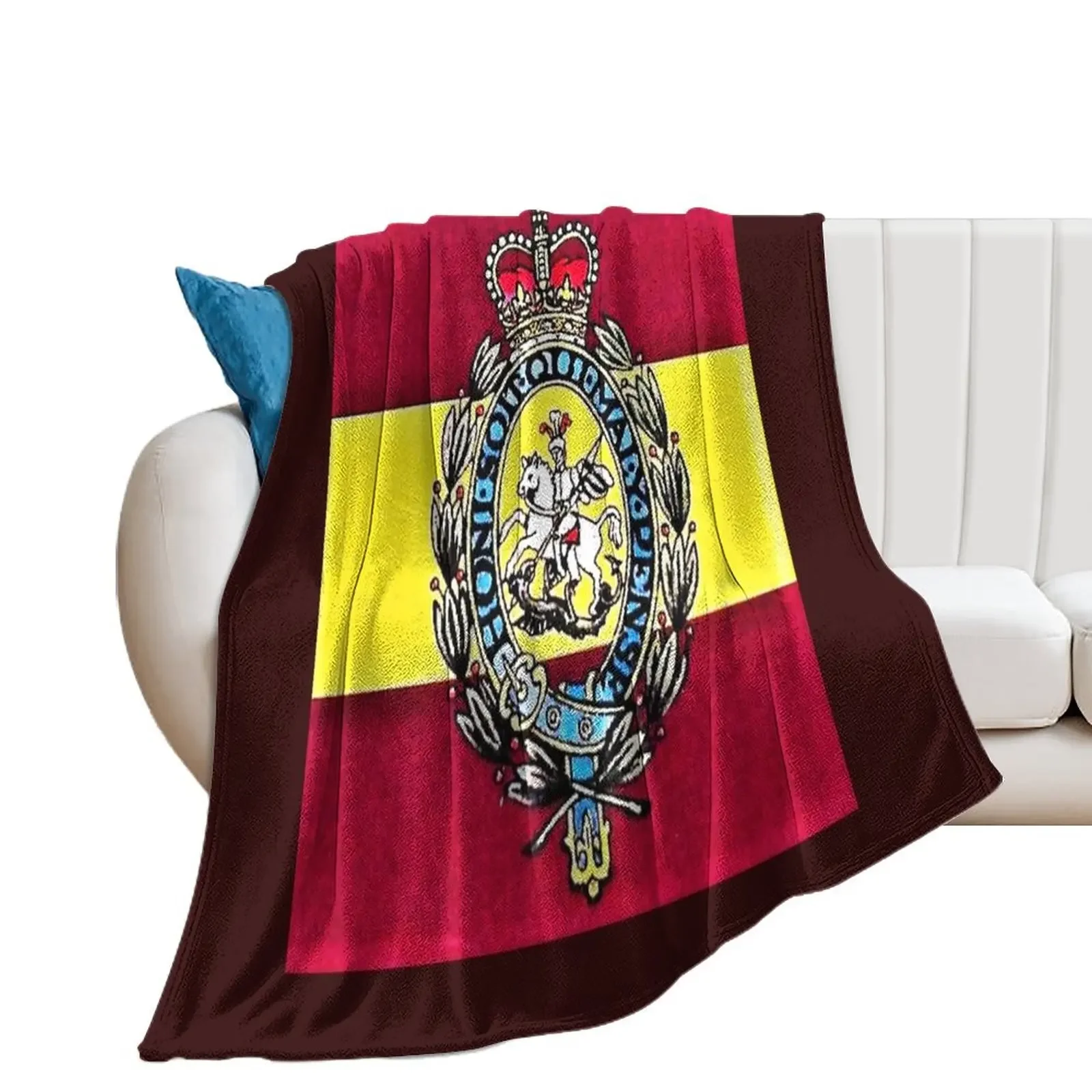 

Royal Regiment of Fusiliers Throw Blanket funny gift Large for sofa Luxury Thicken Blankets